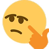 Thinking WhatsApp Sticker #23