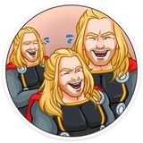 Thor WhatsApp Sticker #10