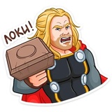 Thor WhatsApp Sticker #3