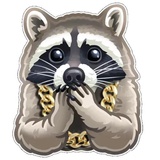 Thug Animals WhatsApp Sticker #11
