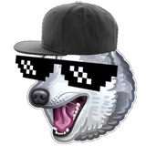 Thug Animals WhatsApp Sticker #12