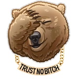 Thug Animals WhatsApp Sticker #4