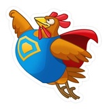 Township Animals WhatsApp Sticker #11