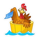 Township Animals WhatsApp Sticker #12