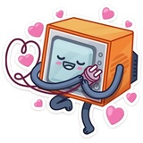 Tube TV WhatsApp Sticker #2