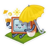 Tube TV WhatsApp Sticker #9