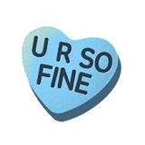 U r so Fine WhatsApp Sticker #10