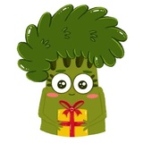 Broccoli Emoji WhatsApp Sticker #12