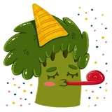 Broccoli Emoji WhatsApp Sticker #16