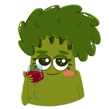 Broccoli Emoji WhatsApp Sticker #2