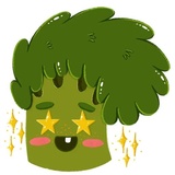 Broccoli Emoji WhatsApp Sticker #5