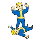Vault boy WhatsApp Sticker #14