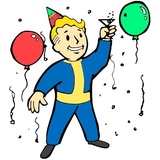 Vault boy WhatsApp Sticker #27
