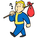 Vault boy WhatsApp Sticker #7