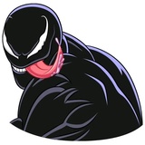 Venom Marvel WhatsApp Sticker #15