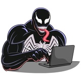 Venom Marvel WhatsApp Sticker #16