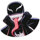 Venom Marvel WhatsApp Sticker #19