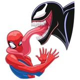 Venom Marvel WhatsApp Sticker #2