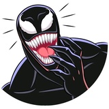 Venom Marvel WhatsApp Sticker #21