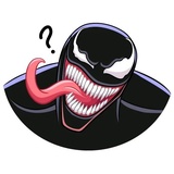 Venom Marvel WhatsApp Sticker #22