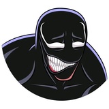 Venom Marvel WhatsApp Sticker #25