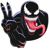 Venom Marvel WhatsApp Sticker #26