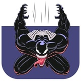 Venom Marvel WhatsApp Sticker #29