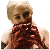 Emilia Clarke Makes Weird Faces WhatsApp Sticker #12