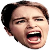 Emilia Clarke Makes Weird Faces WhatsApp Sticker #14