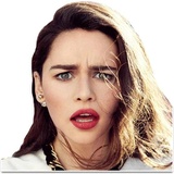 Emilia Clarke Makes Weird Faces WhatsApp Sticker #5
