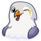 VK Love Birds WhatsApp Sticker #4