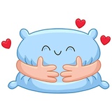 Pillow WhatsApp Sticker #3