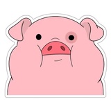 Waddles_pig WhatsApp Sticker #17