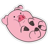 Waddles_pig WhatsApp Sticker #8