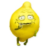 Why So Sour WhatsApp Sticker #14