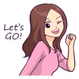 You and I daily talk WhatsApp Sticker #14