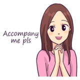 You and I daily talk WhatsApp Sticker #18