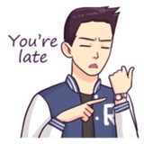 You and I daily talk WhatsApp Sticker #27