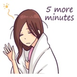 You and I daily talk WhatsApp Sticker #28