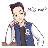 You and I daily talk WhatsApp Sticker #3