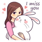 You and I daily talk WhatsApp Sticker #8