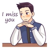 You and I daily talk WhatsApp Sticker #9