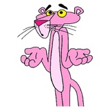 Pink Panther WhatsApp Sticker #24