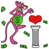 Pink Panther WhatsApp Sticker #27