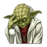 Yoda WhatsApp Sticker #21