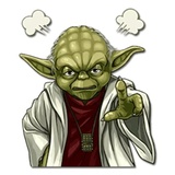 Yoda WhatsApp Sticker #28