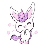 Young Unicorn WhatsApp Sticker pack