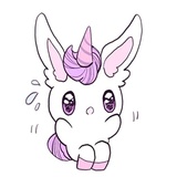 Young Unicorn WhatsApp Sticker #10