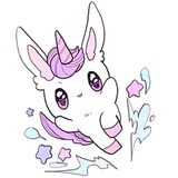 Young Unicorn WhatsApp Sticker #11
