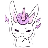 Young Unicorn WhatsApp Sticker #12